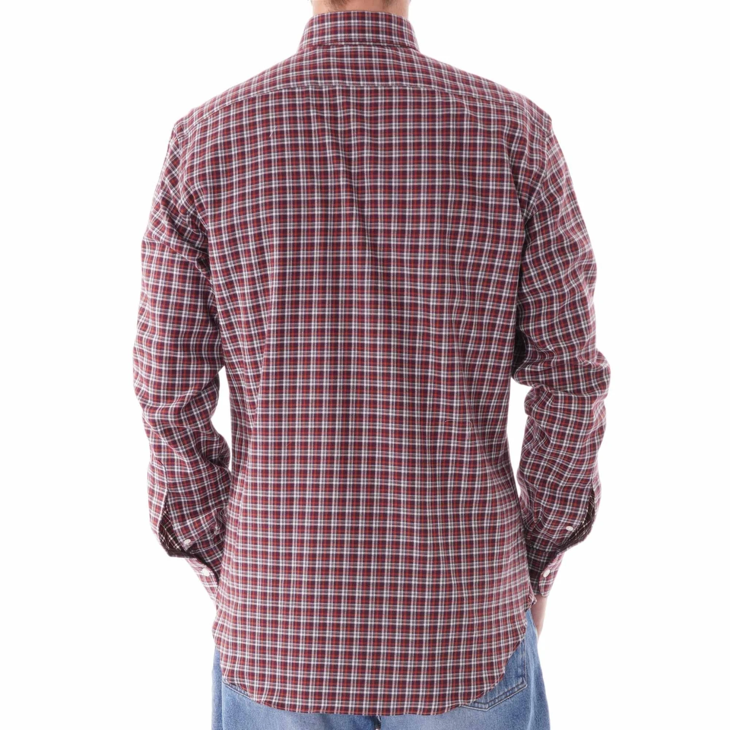 None Of The Above Check Shirt - Red 5 None Of The Above Check Shirt - Red - Image 5