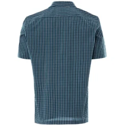 None Of The Above Made In Italy Daytona Short Sleeve Shirt - Green Check -Lacoste Cloth Shop none of the above made in italy daytona short sleeve shirt green check p45994 510152 image