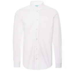 None Of The Above Oxford Shirt - White