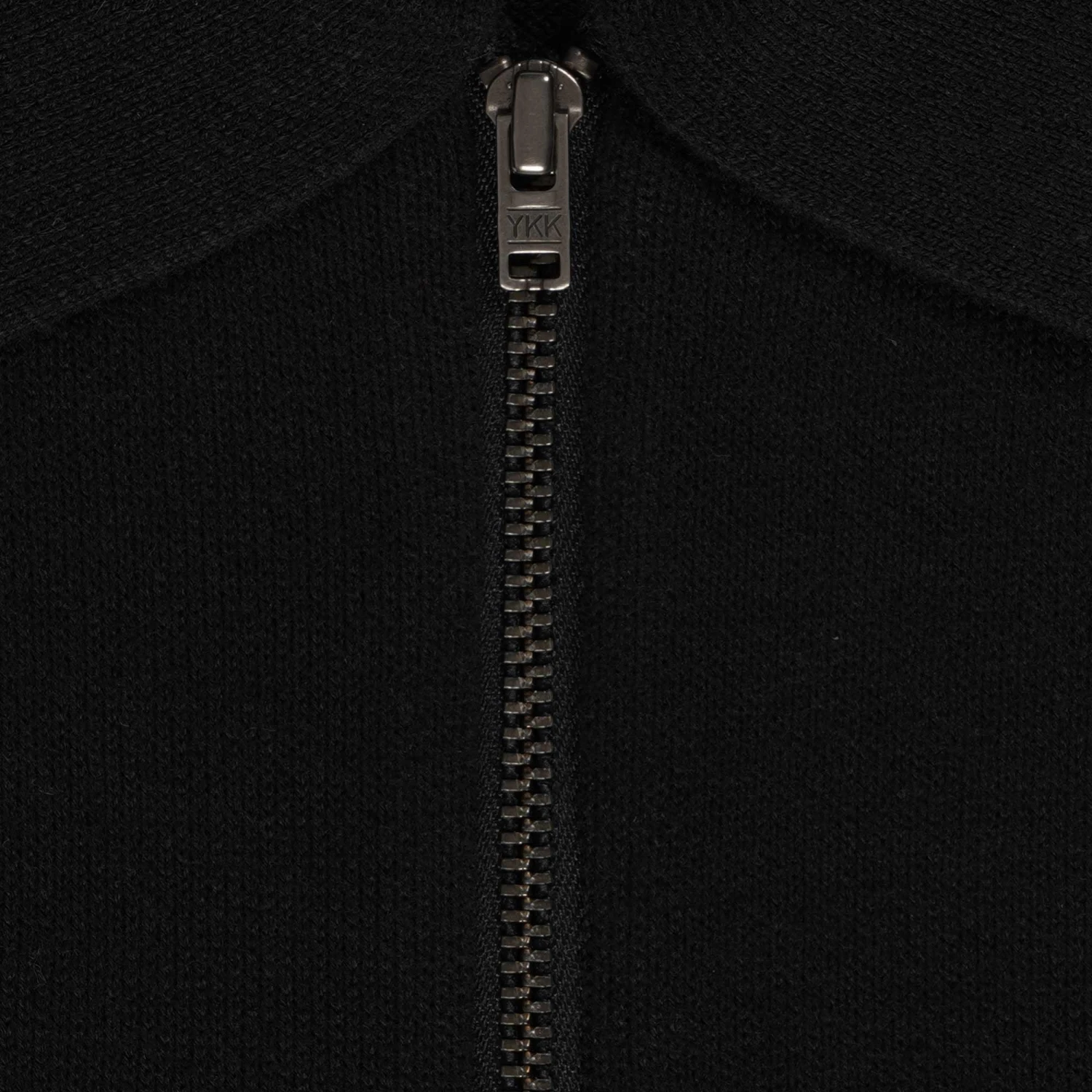 None Of The Above Zip Polo Shirt - Black 3 None Of The Above Zip Polo Shirt - Black - Image 3