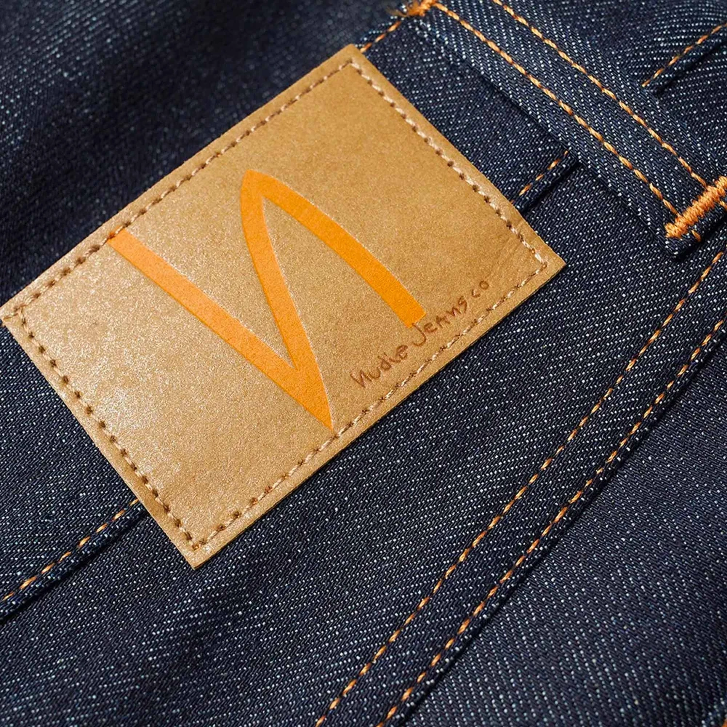 Nudie Jeans Gritty Jackson Jeans - Dry Maze Selvedge 3 Nudie Jeans Gritty Jackson Jeans - Dry Maze Selvedge - Image 3