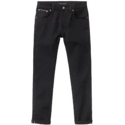 Nudie Jeans Lean Dean Dry Selvage Jeans - Black