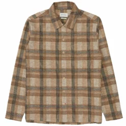 Oliver Spencer Long Sleeve Riviera Jersey Shirt - Reynolds Beige