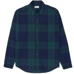 Oliver Spencer Treviscoe Shirt - Purcell Blackwatch