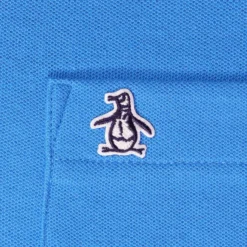 Original Penguin Earl Organic Cotton Polo Shirt - French Blue -Lacoste Cloth Shop original penguin earl organic cotton polo shirt french blue p55209 773911 image