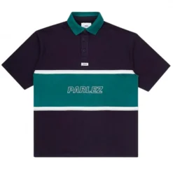 Parlez Blake Short Sleeve Shirt - Navy