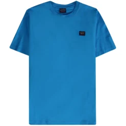 Paul And Shark Crew Neck T-Shirt - Blue