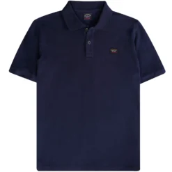 Paul And Shark Short Sleeve Polo Shirt - Blue