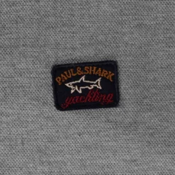 Paul And Shark Short Sleeve Polo Shirt - Grey -Lacoste Cloth Shop paul and shark yachting short sleeve polo shirt grey p55865 791941 image