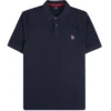 Paul Smith Cotton-Piqué Zebra Polo Shirt - Dark Navy