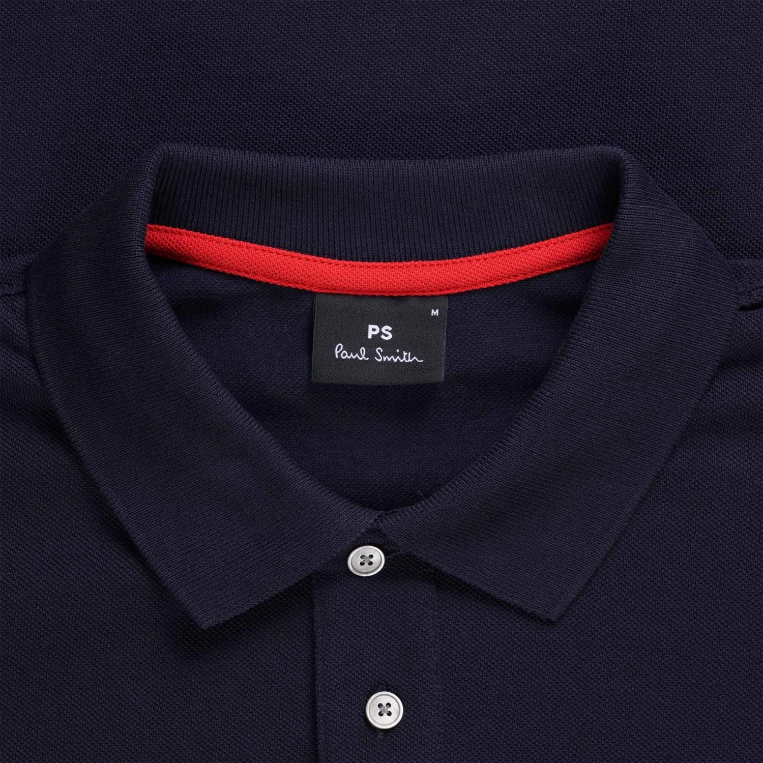 Paul Smith Cotton-Piqué Zebra Polo Shirt - Dark Navy 2 Paul Smith Cotton-Piqué Zebra Polo Shirt - Dark Navy - Image 2