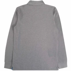 Paul Smith Long-Sleeve Zebra Logo Polo Shirt - Grey -Lacoste Cloth Shop paul smith long sleeve zebra logo polo shirt grey p59301 874542 image