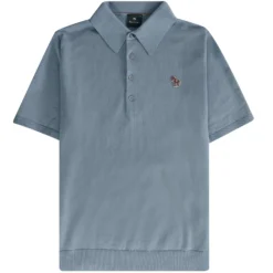 Paul Smith Short Sleeve Polo Shirt - Greyish