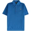 Paul Smith Short Sleeve Polo Shirt - Petrol Blue