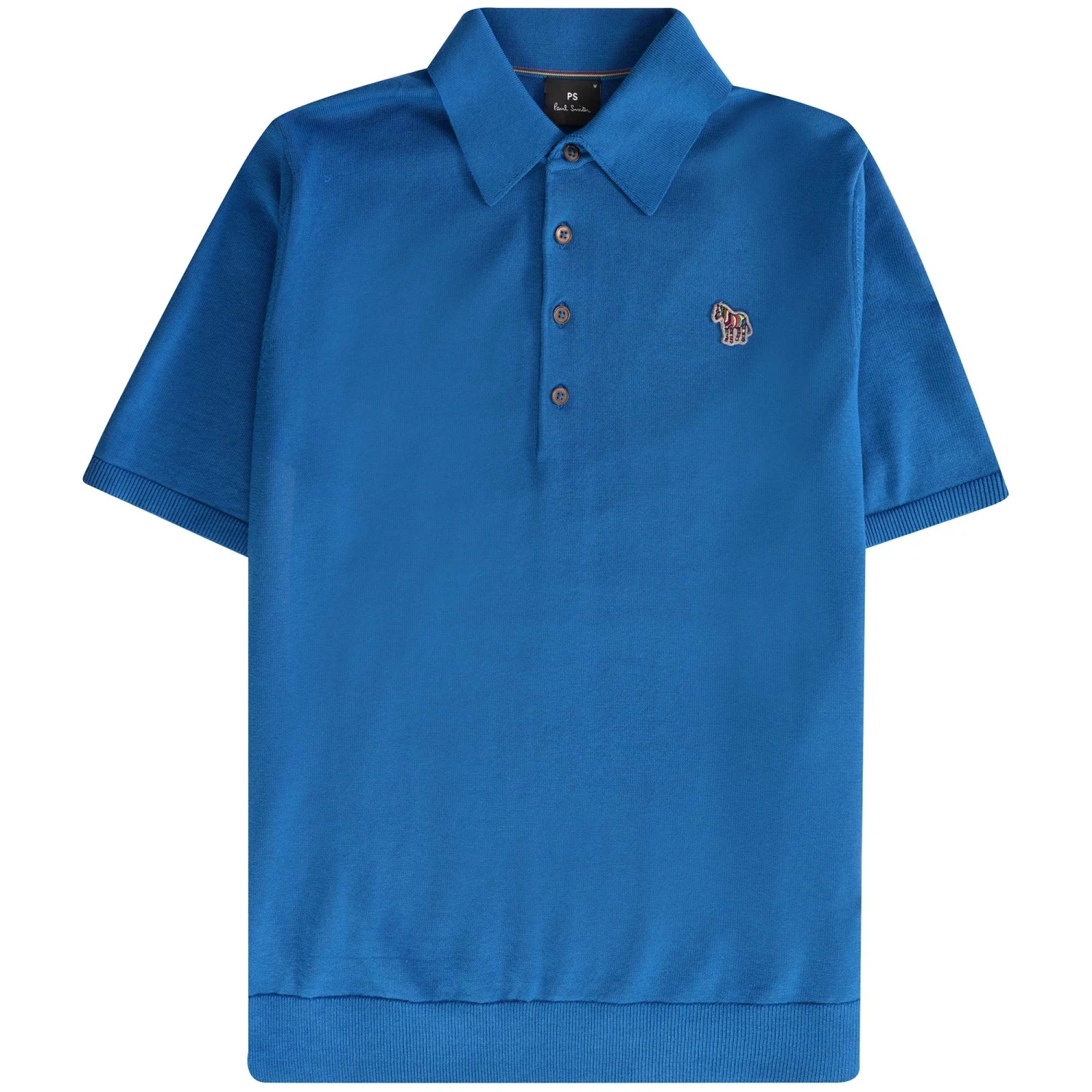 Paul Smith Short Sleeve Polo Shirt - Petrol Blue 1 Paul Smith Short Sleeve Polo Shirt - Petrol Blue