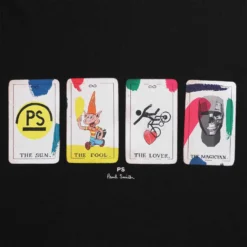 Paul Smith Tarot Cards T-Shirt - Black 6 Paul Smith Tarot Cards T-Shirt - Black -Lacoste Cloth Shop paul smith tarot cards t shirt black p59293 874462 image
