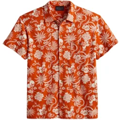 Pendleton Woolen Mills Short Sleeve Wayside Knit Shirt - Lava Red