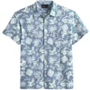 Pendleton Woolen Mills Short Sleeve Wayside Knit Shirt - Surf Blue