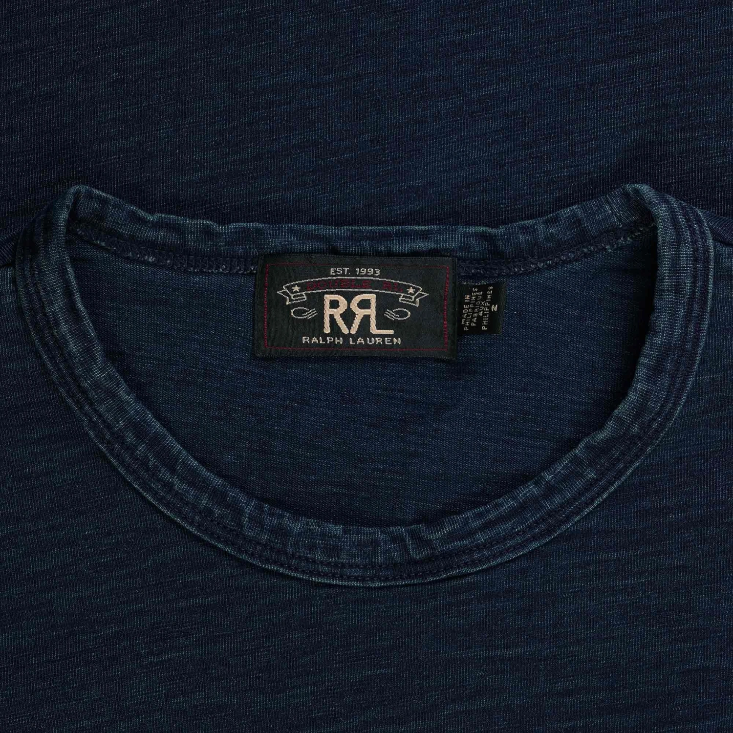 RRL By Ralph Lauren Jersey Pocket T-Shirt - Indigo 2 RRL By Ralph Lauren Jersey Pocket T-Shirt - Indigo - Image 2