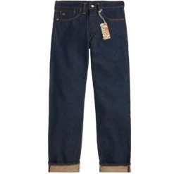 RRL By Ralph Lauren Straight Fit Once-Washed Selvedge Jean - Denim