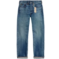 RRL By Ralph Lauren Straight Fit Selvedge Jean - Hillsview