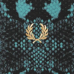 Fred Perry Snake Print Fred Perry Shirt - Deep Mint 6 Fred Perry Snake Print Fred Perry Shirt - Deep Mint -Lacoste Cloth Shop snake print fred perry shirt deep mint p60982 903858 image