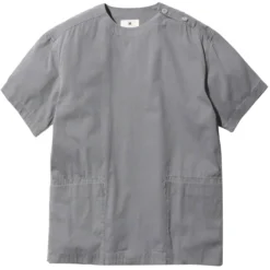 Snow Peak Natural-Dyed Recycled Cotton Pullover - Grey