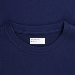 Universal Works Long Sleeve Pocket T-Shirt - Navy 5 Universal Works Long Sleeve Pocket T-Shirt - Navy -Lacoste Cloth Shop universal works long sleeve pocket t shirt navy p59700 883318 image