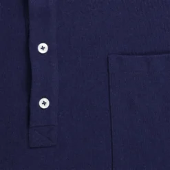 Universal Works Pullover Long Sleeve Shirt - Navy 6 Universal Works Pullover Long Sleeve Shirt - Navy -Lacoste Cloth Shop universal works pullover long sleeve shirt navy p59698 883596 image