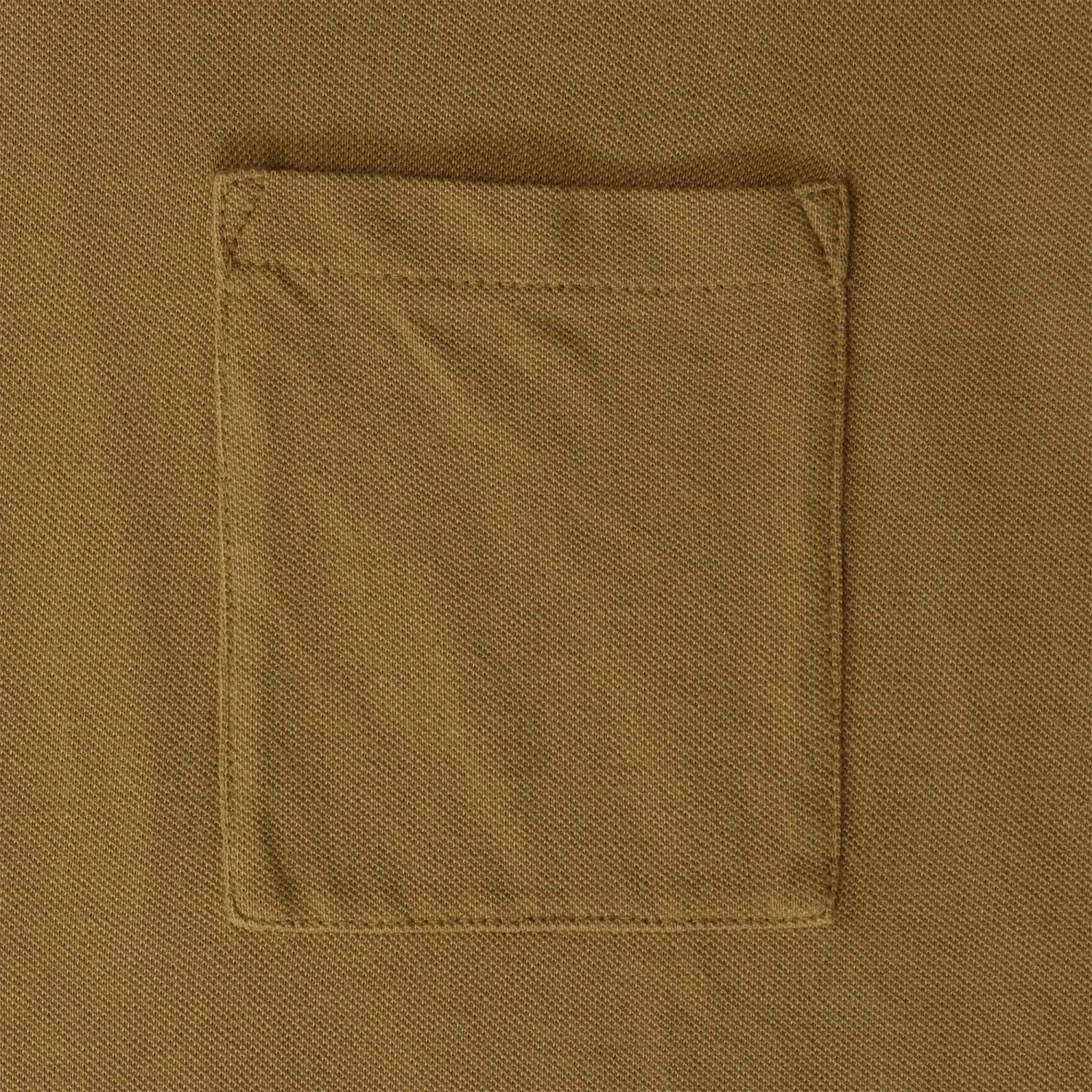 Universal Works Vacation Polo Shirt - Cumin 3 Universal Works Vacation Polo Shirt - Cumin - Image 3